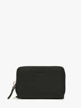 Portemonnee Leder Equestre Etrier Zwart equestre EEQT096M